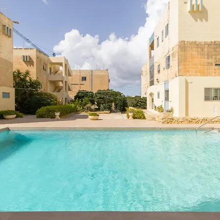 Seaview Pool Dolmen Apt St Paul's Bay - Happy * St. Paul's Bay