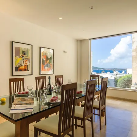 Seaview Pool Dolmen Apt St Paul's Bay - Happy St. Paul's Bay